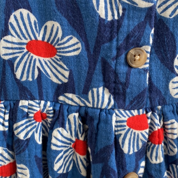 Hanna Andersson 4th of July Dress 8 130cm - Picture 4 of 7